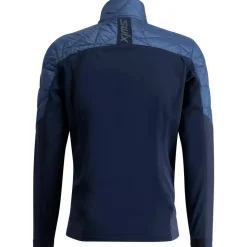 Giacca sci di fondo Swix Infinity Hybrid Insulated Lake Blue Dark Navy