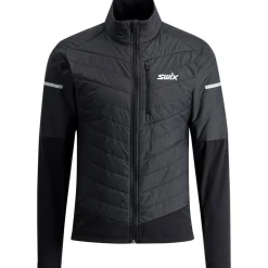 Giacca sci di fondo Swix Nordic Warm Hybrid Jacket M Jet Black