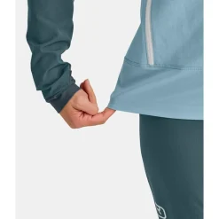 Giacca tecnica Ortovox Punta Berrino Hooded Jacket W Dark Arctic Grey
