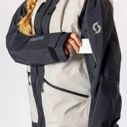 Giacca tecnica Scott M's Jacket Vertic Gore Tex 3 Layer Black Dust White