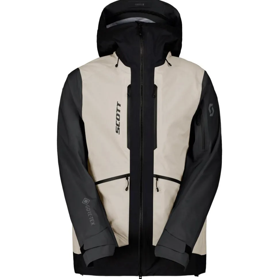Giacca tecnica Scott M's Jacket Vertic Gore Tex 3 Layer Black Dust White