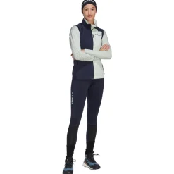 Gilet adidas W Xpr Xc Vst Legend Ink Linen Green