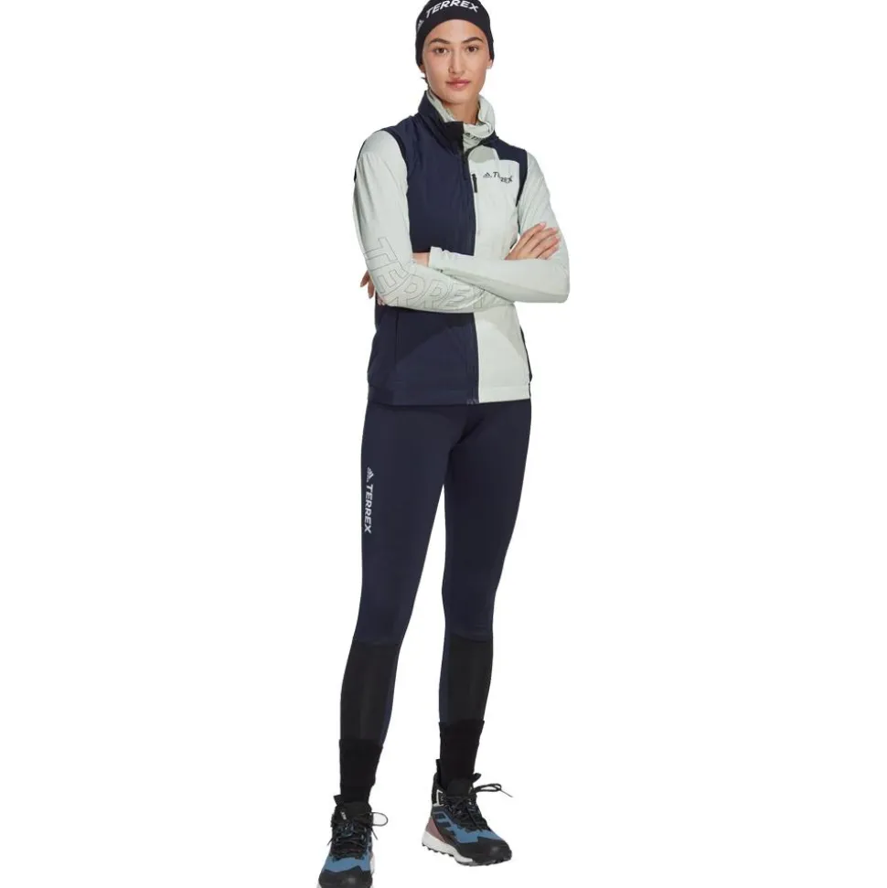 Gilet adidas W Xpr Xc Vst Legend Ink Linen Green
