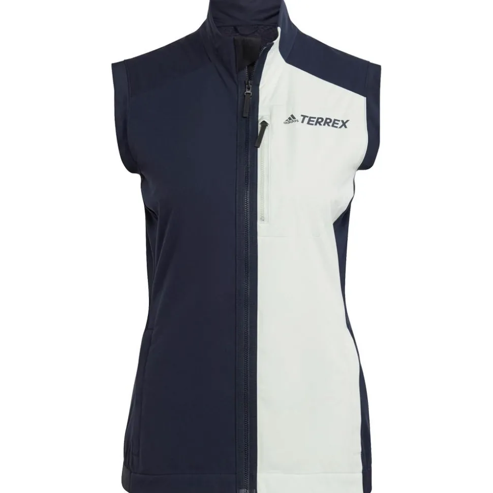 Gilet adidas W Xpr Xc Vst Legend Ink Linen Green