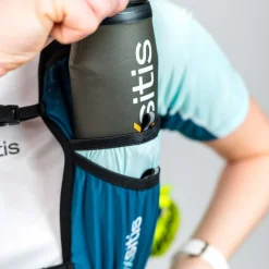 Gilet da trail Oxsitis Gravity 10 Women Light Blue