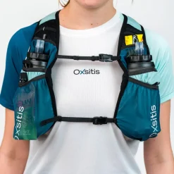 Gilet da trail Oxsitis Gravity 5 Women Light Blue