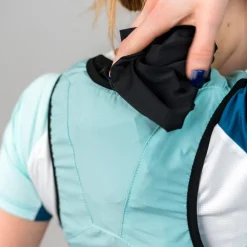 Gilet da trail Oxsitis Gravity 5 Women Light Blue