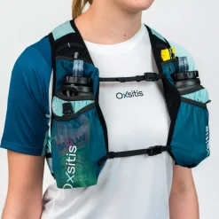 Gilet da trail Oxsitis Gravity 5 Women Light Blue