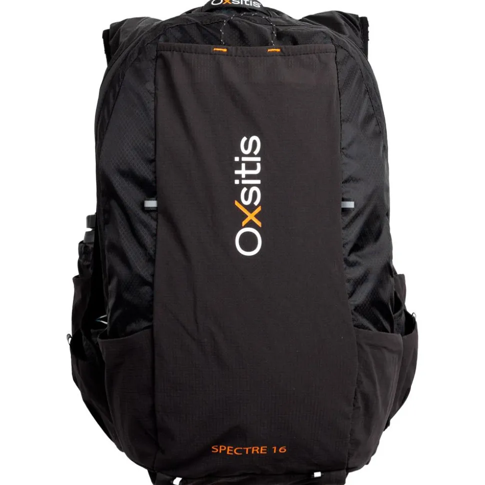 Gilet da trail Oxsitis Spectre 16 Black Orange