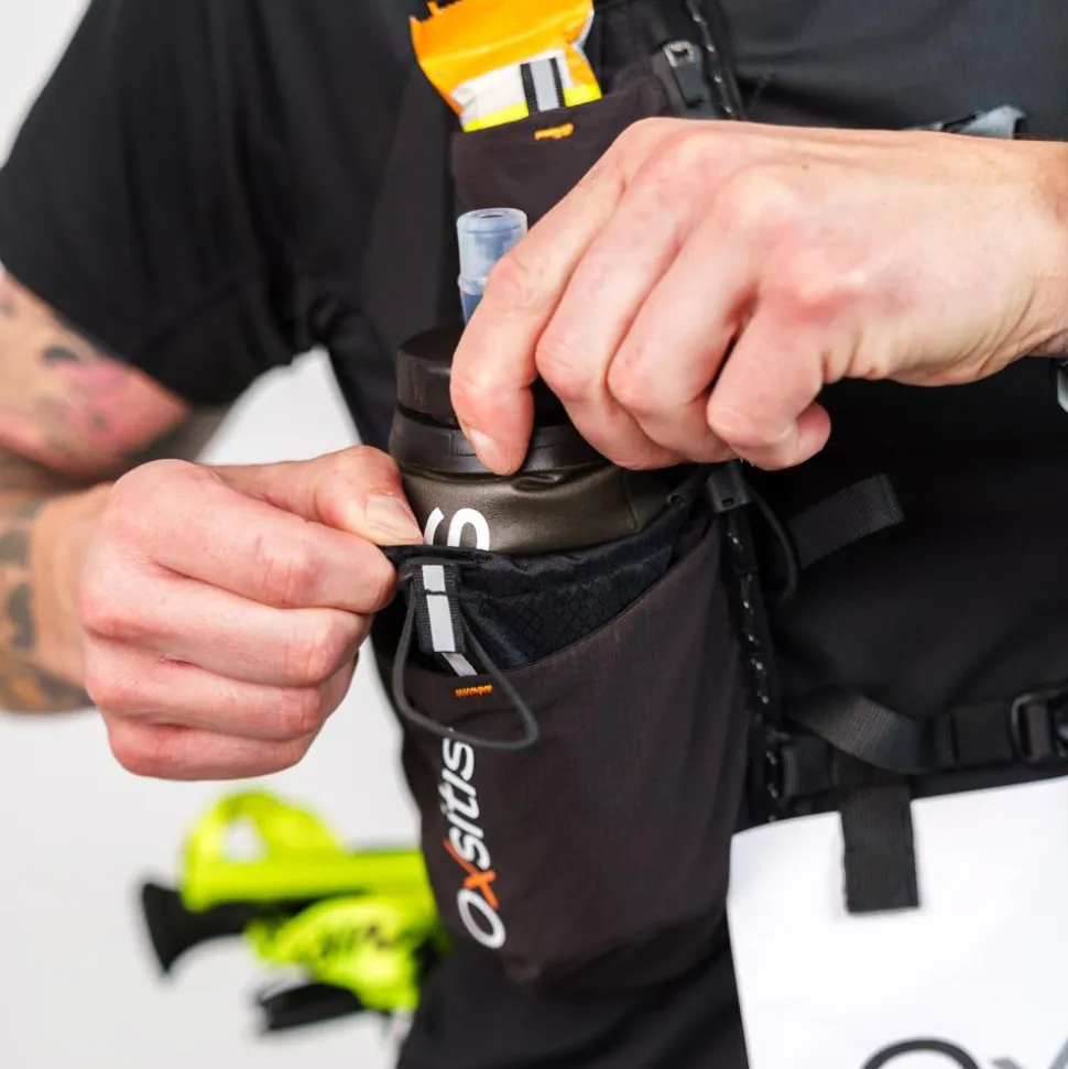 Gilet da trail Oxsitis Spectre 16 Black Orange