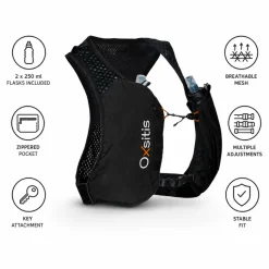 Gilet da trail Oxsitis X-Light 2L Black