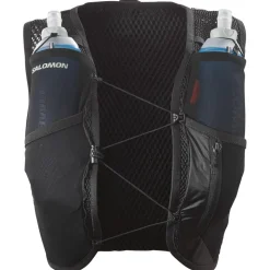 Gilet da trail Salomon Active Skin 4 Women Set Black Metal