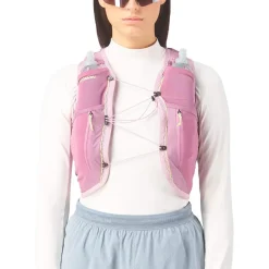 Gilet da trail Salomon Active Skin 12 Women Set Dawn Pink Dusky Orchid Butterly