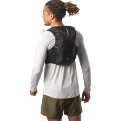 Gilet da trail Salomon Active Skin 8 Set Black Metal