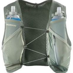 Gilet da trail Salomon Active Skin 4 Set Laurel Wreath Lily Pad Aloe Wash