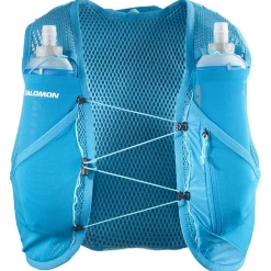 Gilet da trail Salomon Active Skin 8 Set Blue Danube Blue Curacao