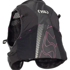 Gilet da trail TSL Finisher 5 + 2 Flasks Souples 500 ml Black Pink