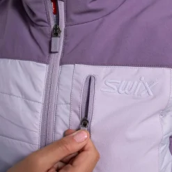Gilet Swix Horizon Primaloft Vest W Light Purple Dusty Purple