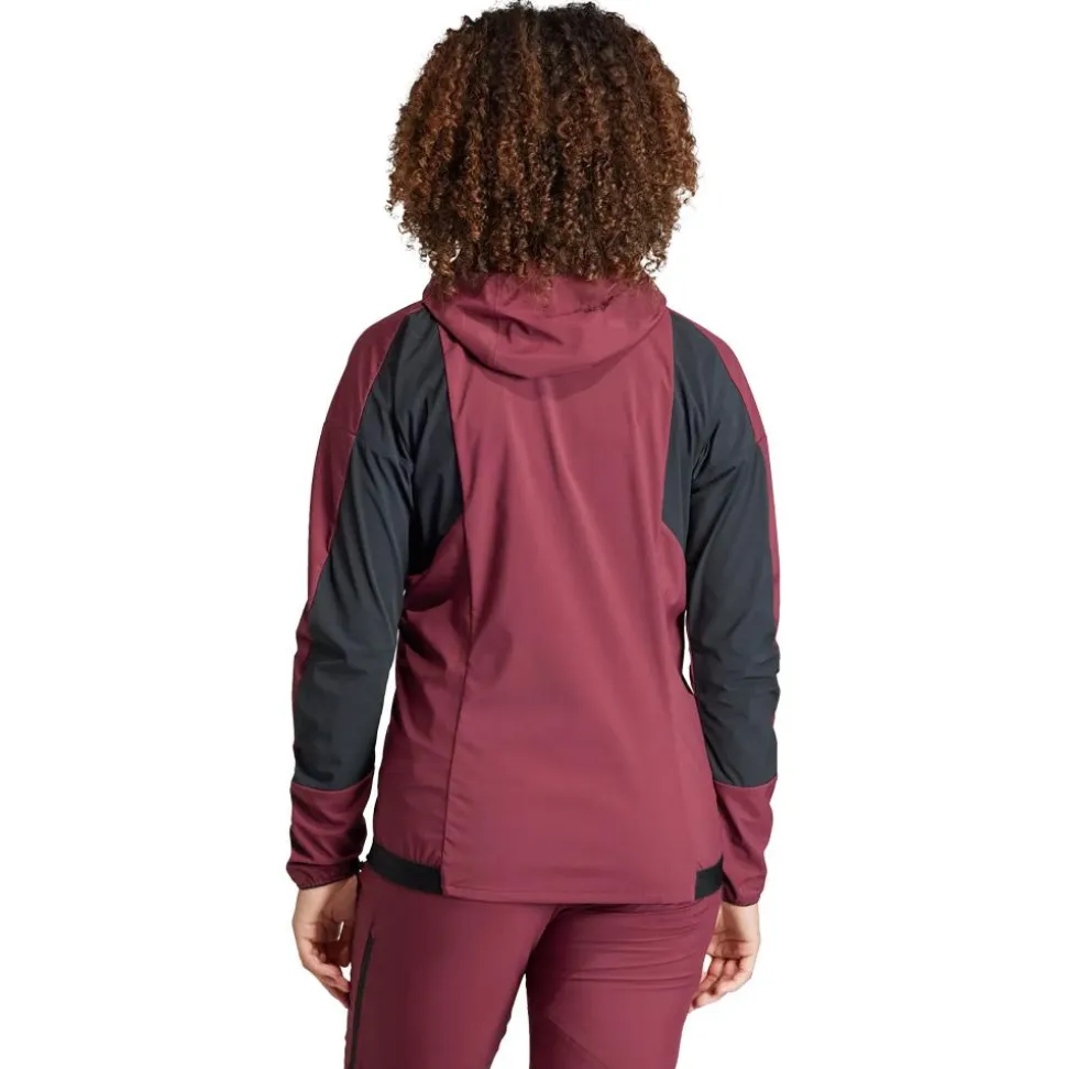 Giubbotto tecnico adidas W Terrex Techrock Softshell Jkt Shared Black