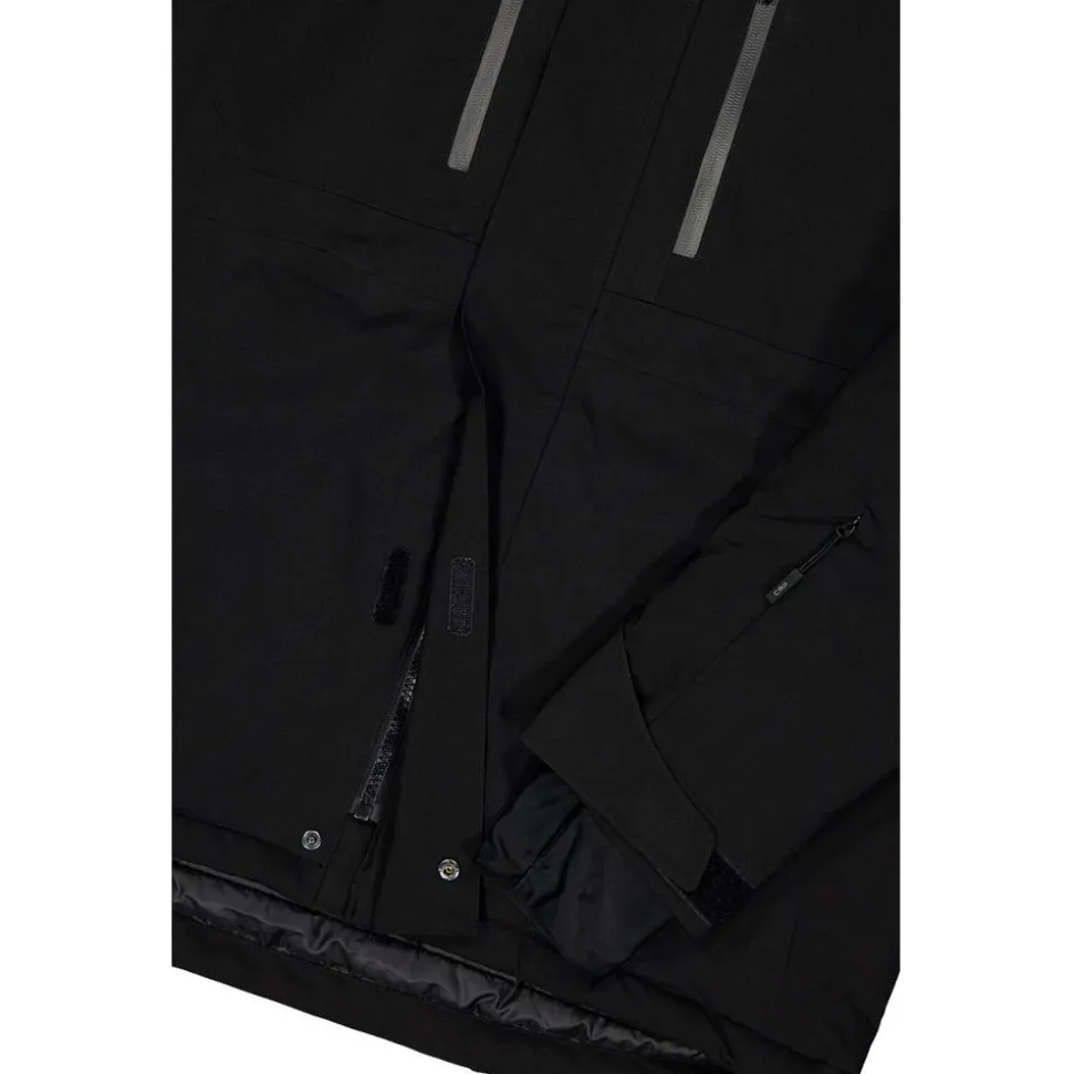 Giubbotto tecnico CMP Man Jacket Fix Hood Nero