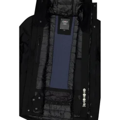 Giubbotto tecnico CMP Man Jacket Fix Hood Nero