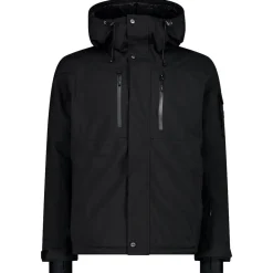 Giubbotto tecnico CMP Man Jacket Fix Hood Nero