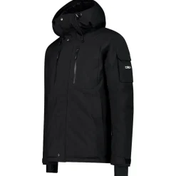 Giubbotto tecnico CMP Man Jacket Fix Hood Nero