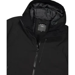 Giubbotto tecnico CMP Man Jacket Fix Hood Nero