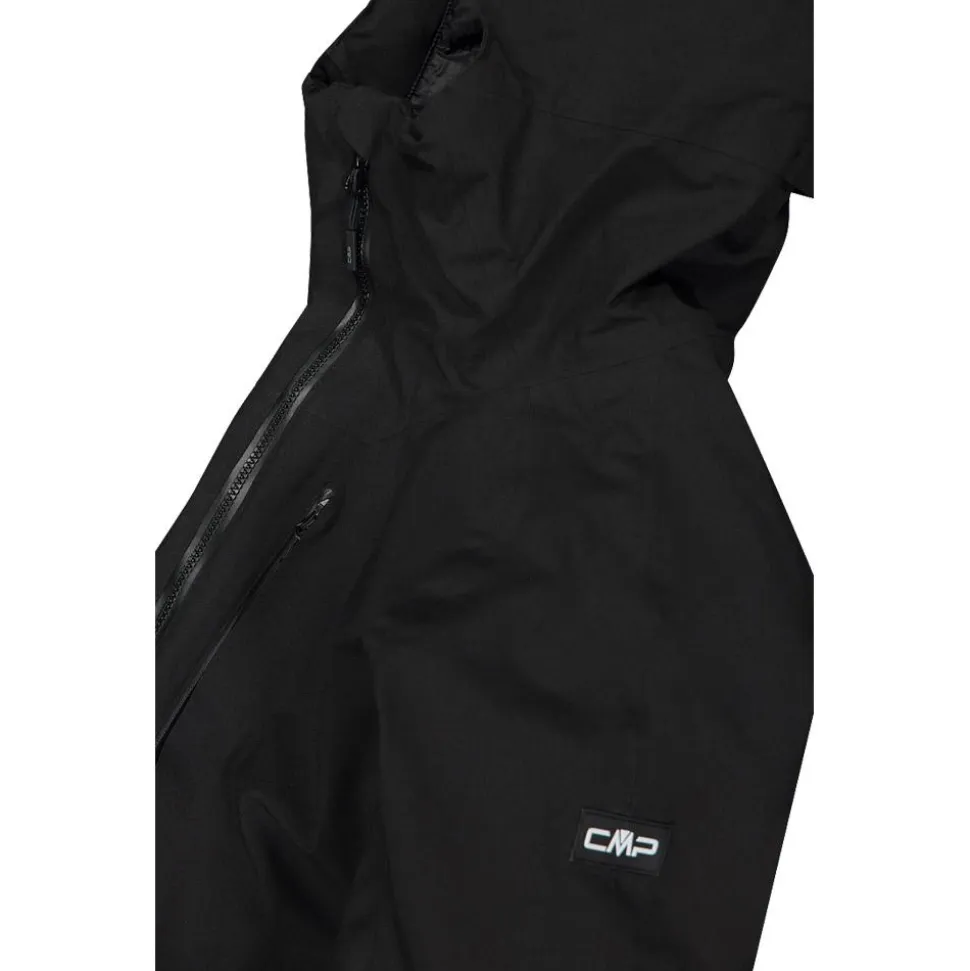 Giubbotto tecnico CMP Man Jacket Fix Hood Nero