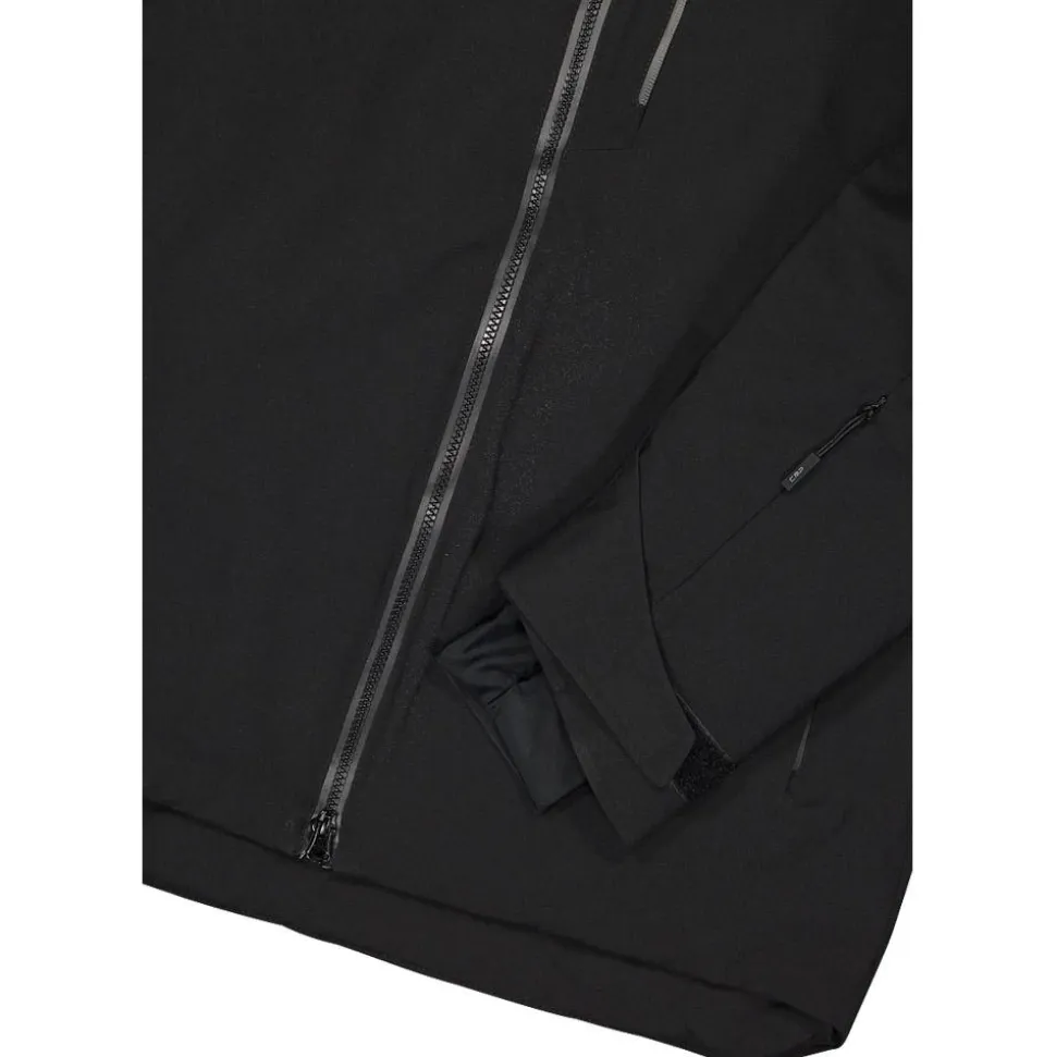 Giubbotto tecnico CMP Man Jacket Fix Hood Nero