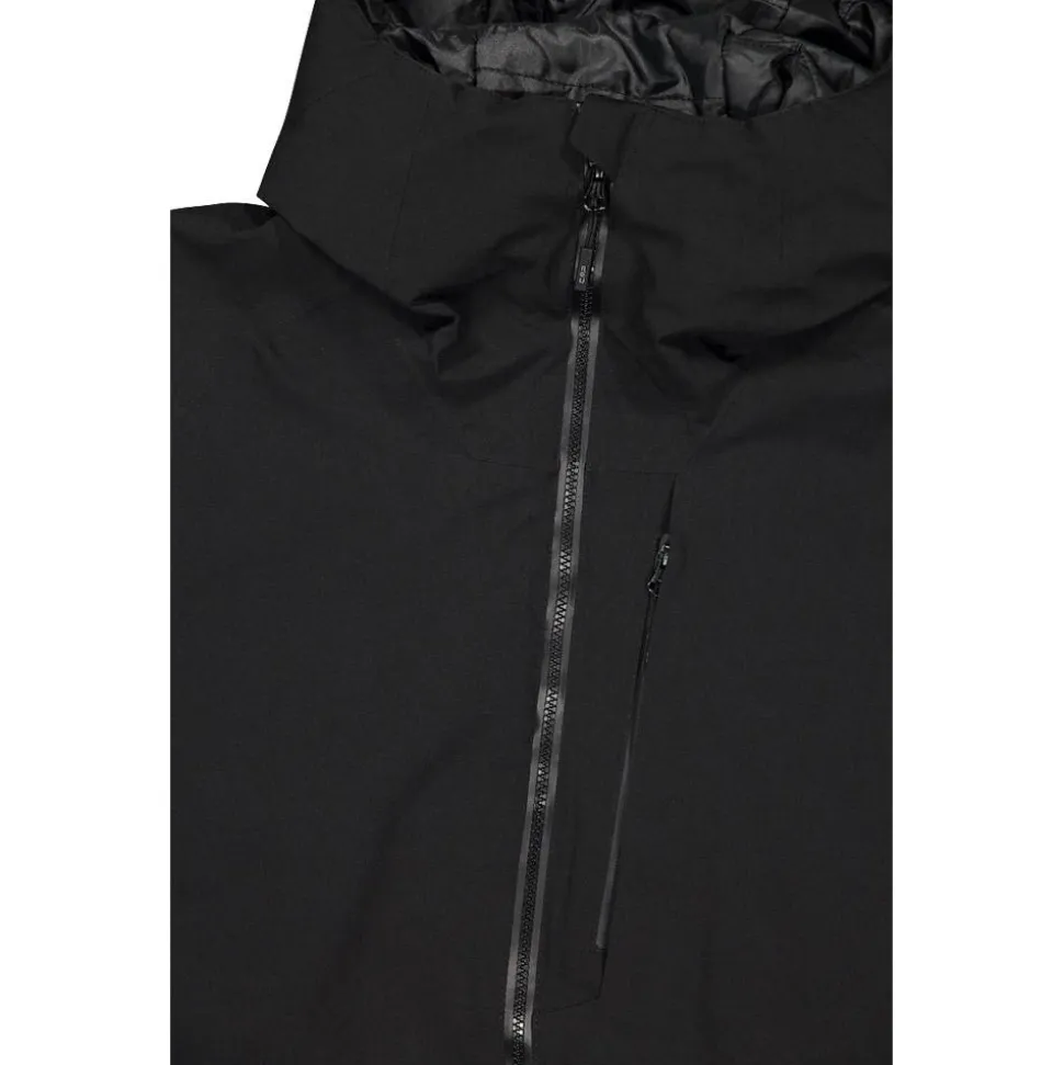 Giubbotto tecnico CMP Man Jacket Fix Hood Nero