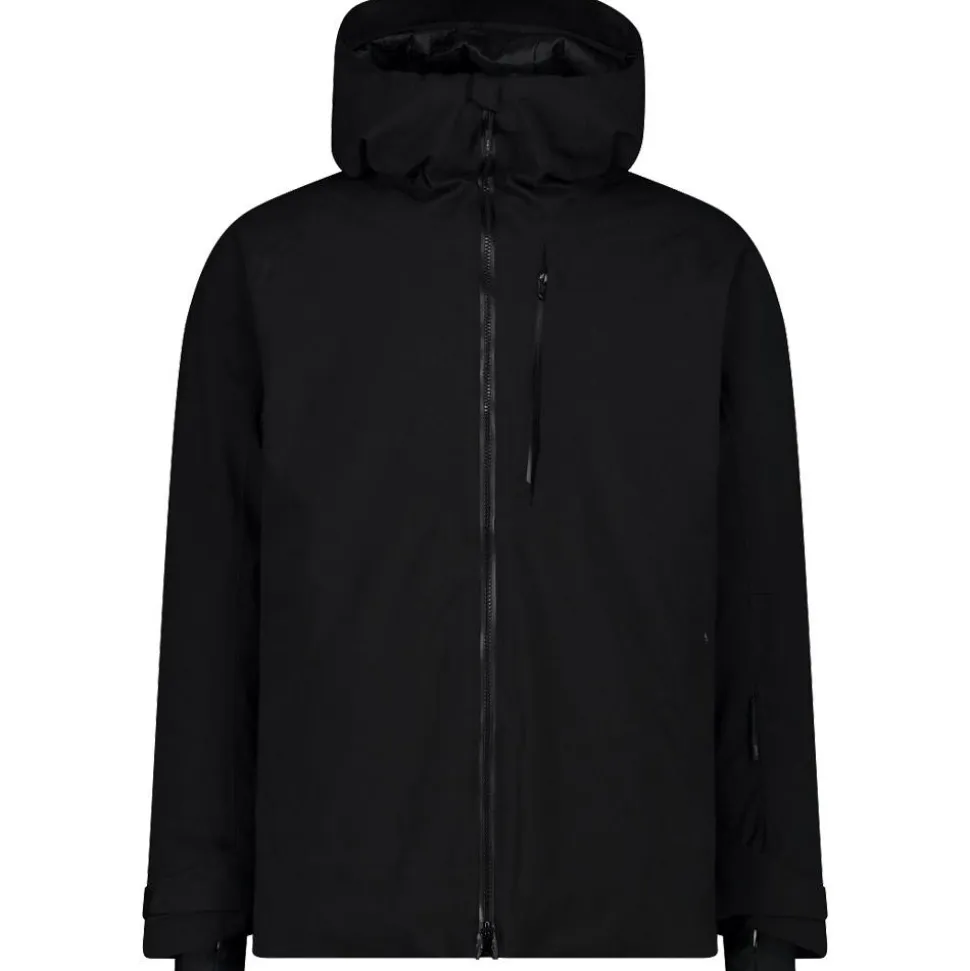 Giubbotto tecnico CMP Man Jacket Fix Hood Nero