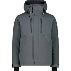 Giubbotto tecnico CMP Man Jacket Fix Hood Grey