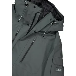 Giubbotto tecnico CMP Man Jacket Fix Hood Grey