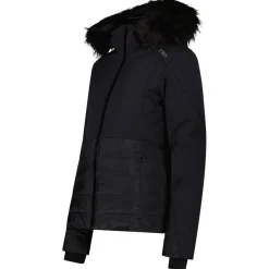 Giubbotto tecnico CMP Woman Jacket Zip Hood Nero