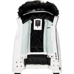 Giubbotto tecnico CMP Woman Jacket Zip Hood Bianco