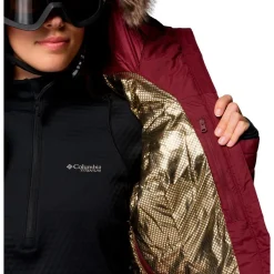 Giubbotto tecnico Columbia Bird Mountain III Insulated Rich Wine
