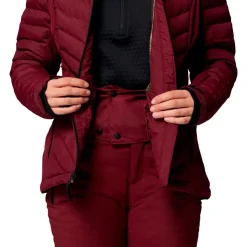 Giubbotto tecnico Columbia Bird Mountain III Insulated Rich Wine