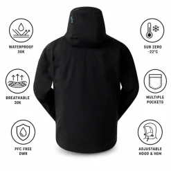 Giubbotto tecnico DARE2B Eagle III Jacket Black