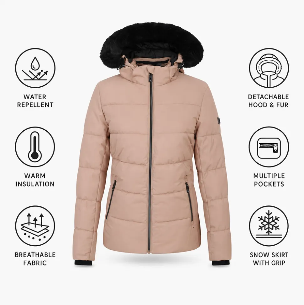 Giubbotto tecnico DARE2B Glamorize V Jacket Cashmere