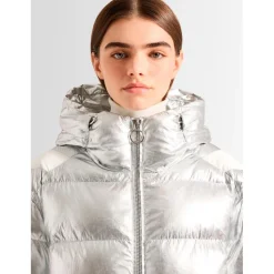 Giubbotto tecnico Fusalp Charloy Metal Metallic Silver