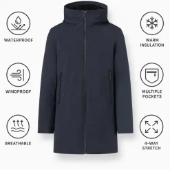 Giubbotto tecnico Fusalp Gezi Dark Blue