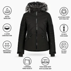 Giubbotto tecnico Icepeak Eveleth Noir