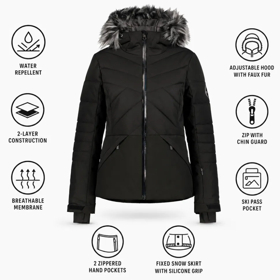 Giubbotto tecnico Icepeak Eveleth Noir
