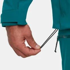 Giubbotto tecnico Mammut Stoney Hs Hooded Jacket Men Deep Teal Black