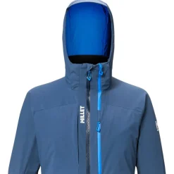 Giubbotto tecnico Millet Grands Montets Pro Jacket M Dark Denim Noir
