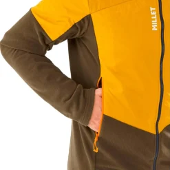 Giubbotto tecnico Millet Rutor Alpha Hoodie M Deep Jungle Safran