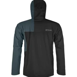 Giubbotto tecnico Ortovox 3L Ortler Jkt M Black Raven
