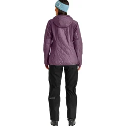 Giubbotto tecnico Ortovox Swisswool Piz Boè Jacket W Wild Berry