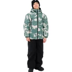 Giubbotto tecnico Protest Prtwheezy Junior Snow Jacket Aspen Green